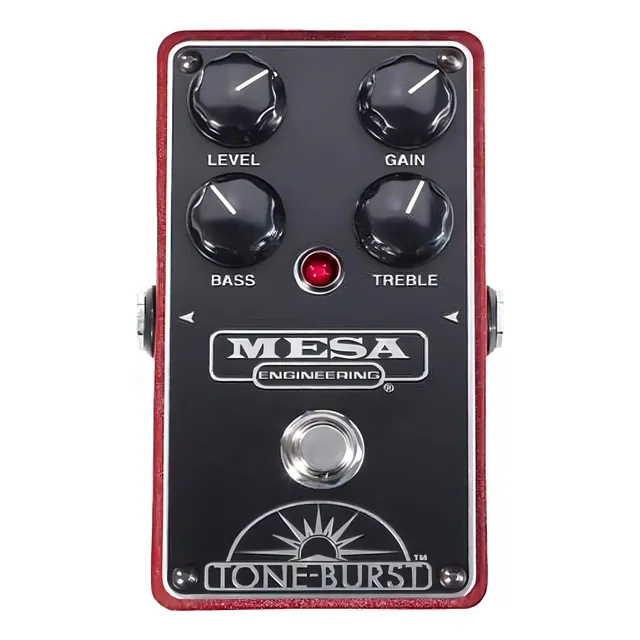 Pedal de mesa Boogie Tone-burst Clean Boost, color negro