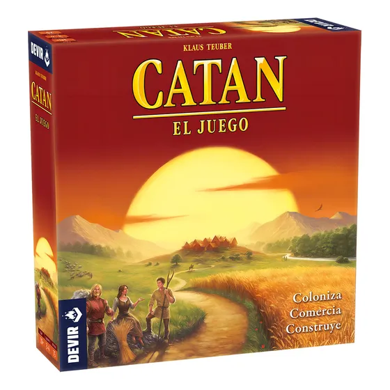 Juego Catan Devir Español Juego de estrategia