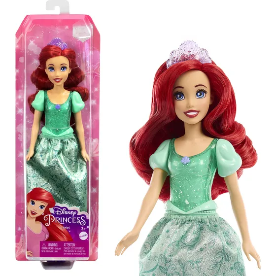 Muñeca Figura Disney Princesa Ariel De Mattel Nuevo
