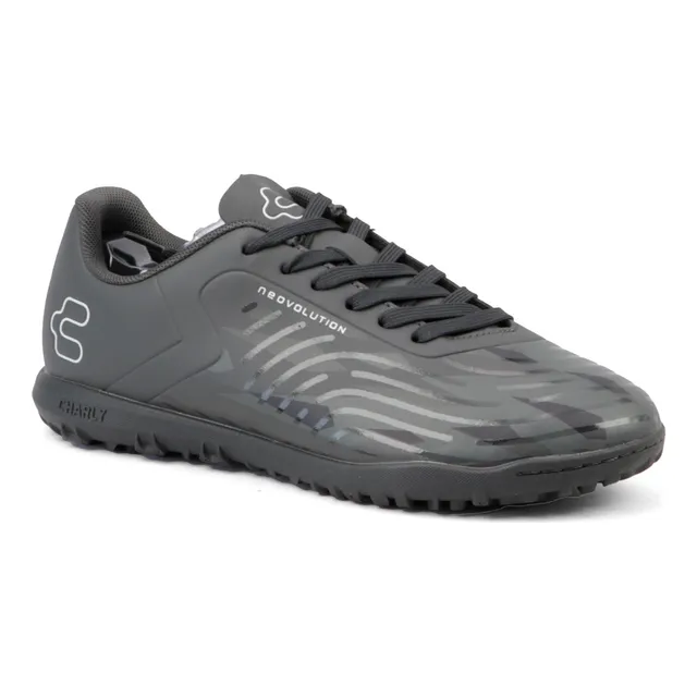 Tenis Hombre Tacos Futbol Charly Negro / Gris 22-29 1086279