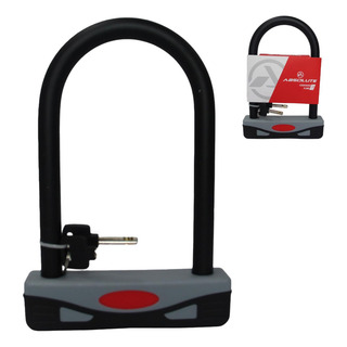 Cadeado U-lock Trava Absolute Urban Reforçado Bike Moto Cor Preto Cadeado U-lock Trava Absolute Urban Reforçado Bike Moto Cor Preto