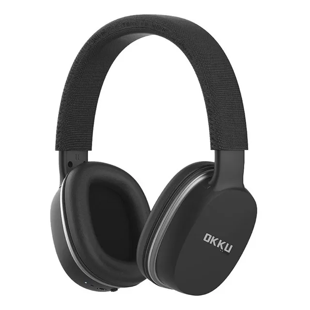 Audifonos Okku Bluetooth/input Color Negro