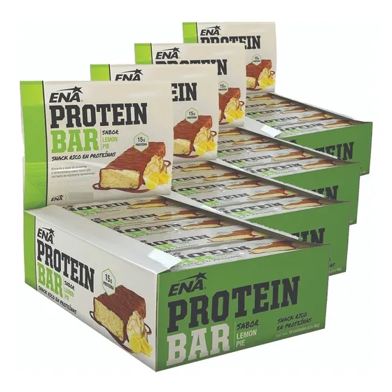 4 Cajas Barras Proteicas Ena 46 Gramos Cada Barra Proteina