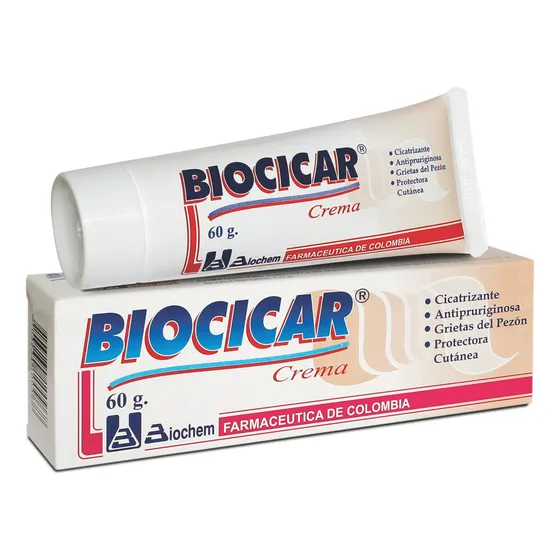Biocicar Crema 60 G Cicatrizante Y Protectora Cutánea