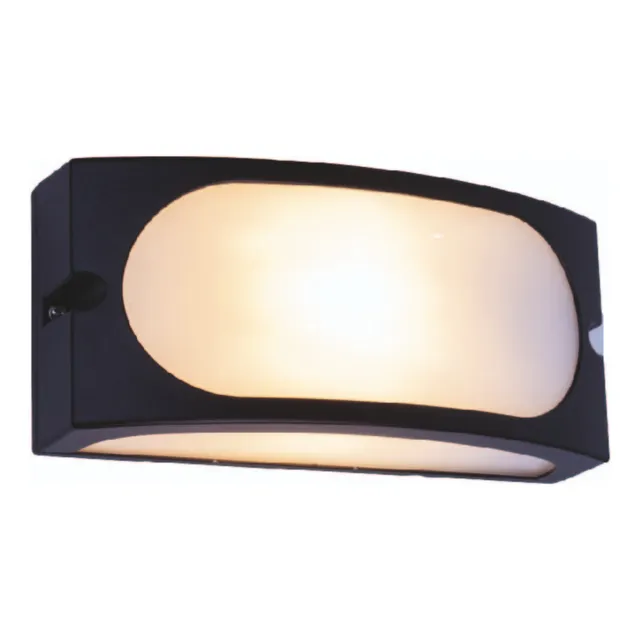 Aplique De Pared Aluminio Para Exterior Calidad E27 Azona