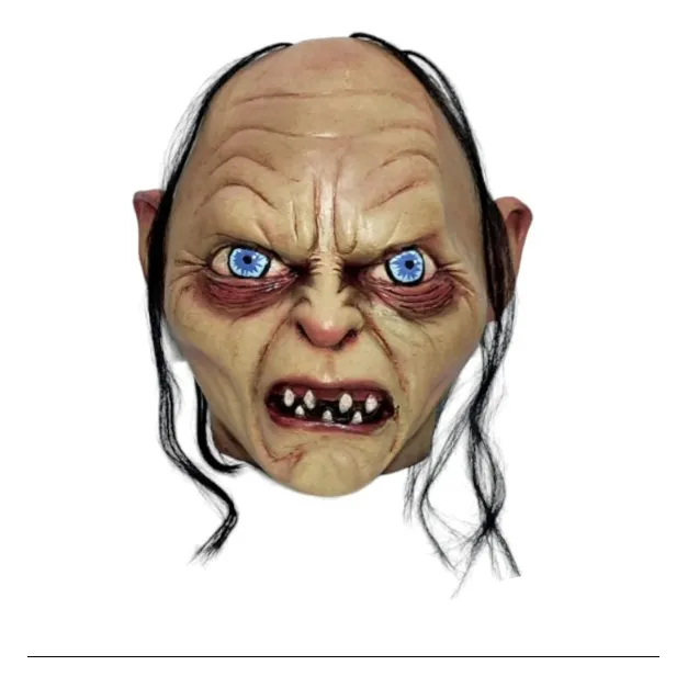 Mascara Smigol Gollum 100% Látex Natural Halloween