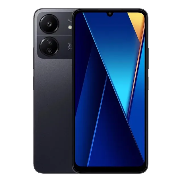 Celular Xiaomi Pocophone Poco C65 128gb 4gb Dual Sim C/ Cor Preto