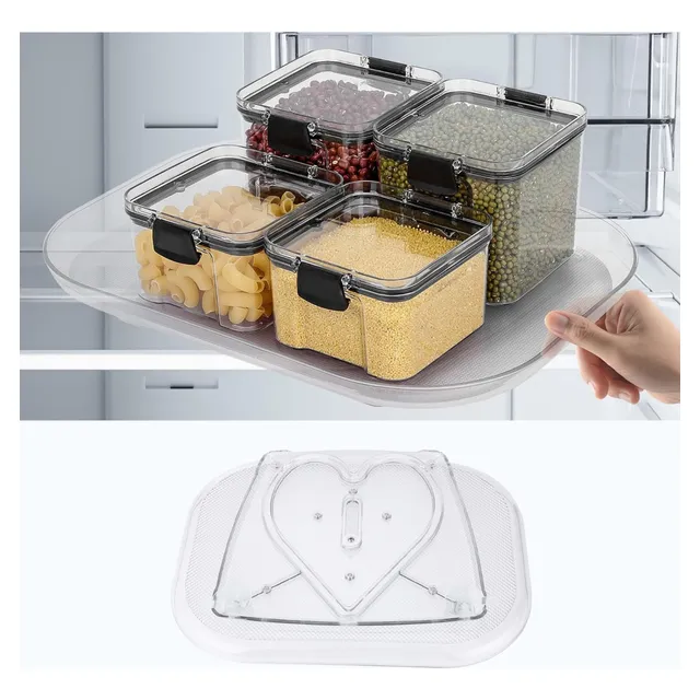 360° Organizador Giratorio Rectangular Lazy Susan Cuadrado
