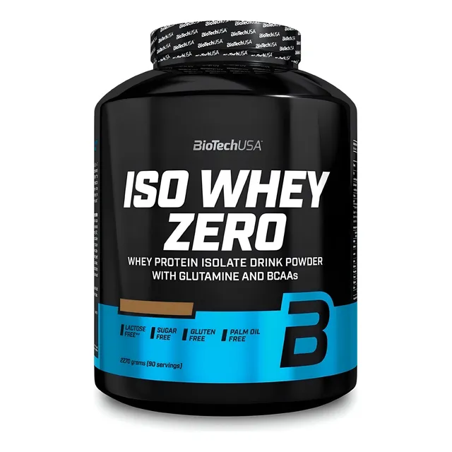 Suplemento en polvo Iso Whey Zero Proteínas sabor chocolate x 2.27kg