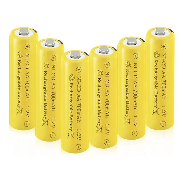 Teneyuuo 1.2v Aa 700mah Ni-cd Baterias Aa Recargables Precar