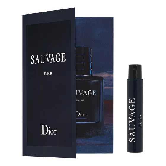 Perfume Dior Sauvage Elixir, Tamaño Viaje, Vial De 1 Ml, Lot