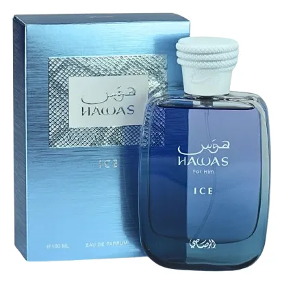 Perfume Original Rasasi Hawas Ice Men 100ml Edp