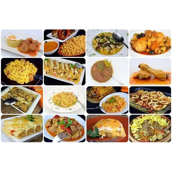 Drive Pdf Recetarios Postres Mariscos Comidas + Agenda Notas