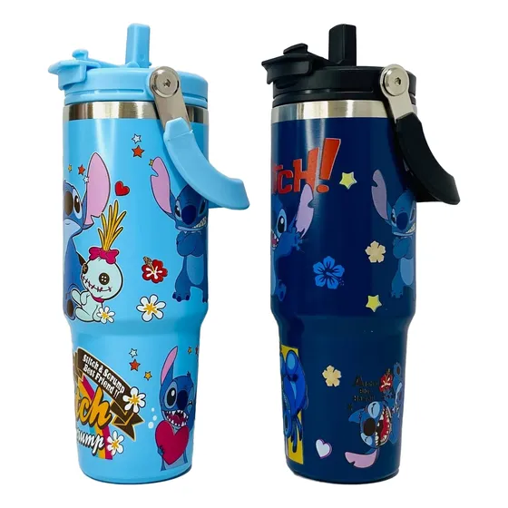 Vaso Termo Para Agua Diseño Disney Lilo Y Stitch