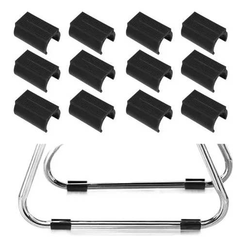 12 Protectores De Patas De Silla Tubo En Forma U 12pack
