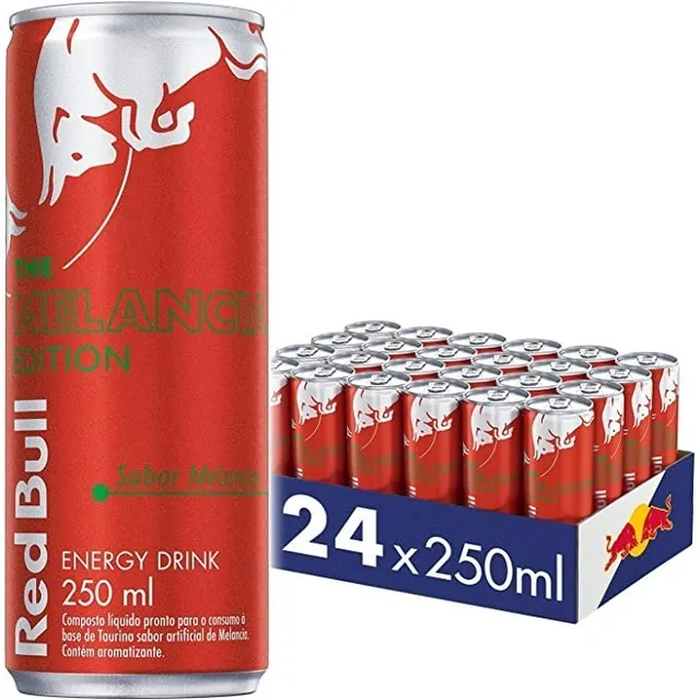 Energético Red Bull Energy, Summer Melancia,250ml (24 Latas)