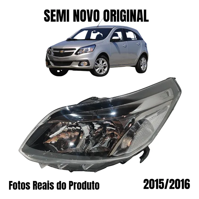 Farol Esquerdo Agile  Effect 2015 2016  Original 167