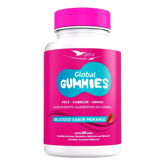 Gummies Gomas Pele, Cabelos E Unhas | 60 Gummies