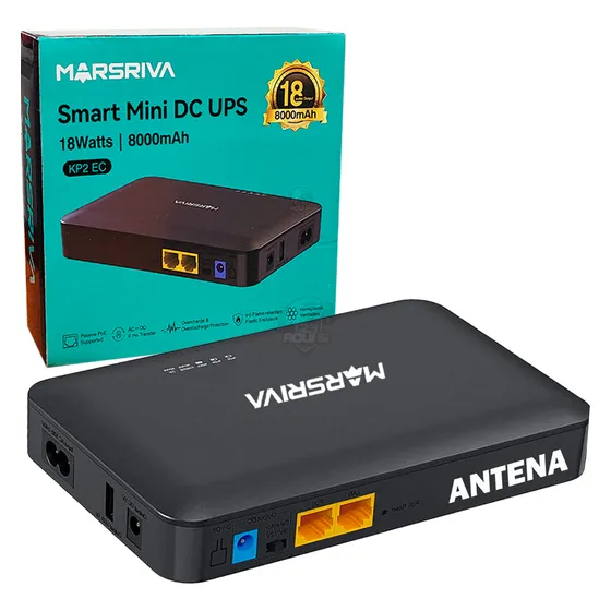 Mini Ups Router Modem Antena Poe Punto Venta Telf Camara 123