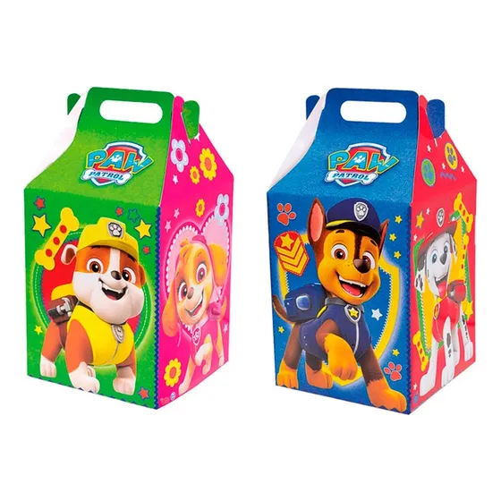 Caja Sorpresita Pack X6 De Paw Patrol Cotillón Oficial