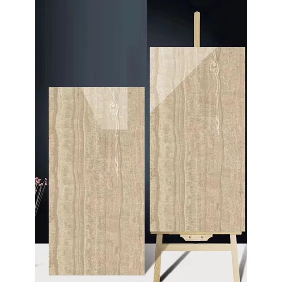Porcelanato Ceramica 60x120cm Beige Travertino 1.44m2