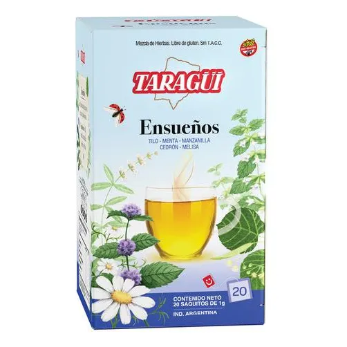 Té Taragüi Silvestre  Ensueño En Saquitos 20 u