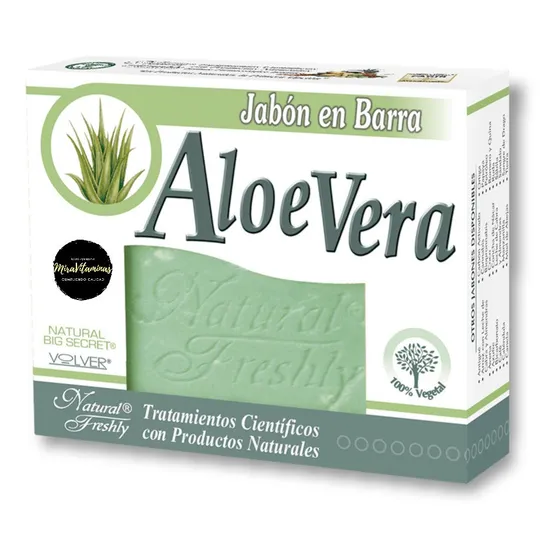 Jabon Natural Freshly Aloe Vera