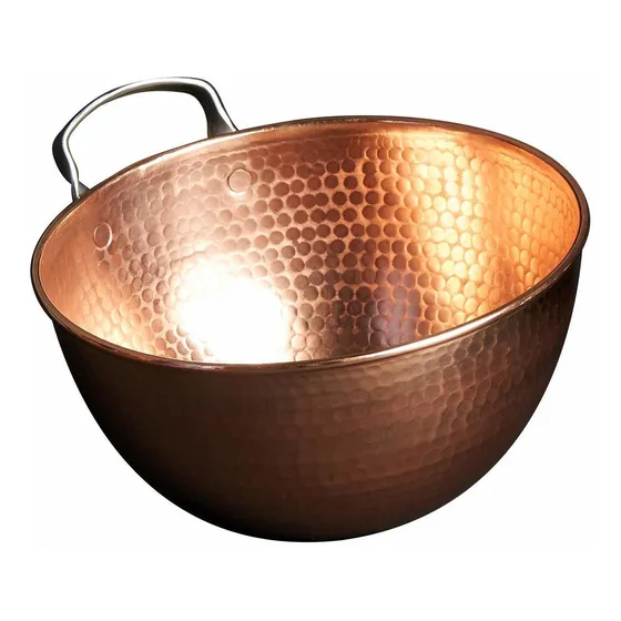 Sertodo Cuenco Cobre Para Mezclar Capacidad 2.5 Cuarto