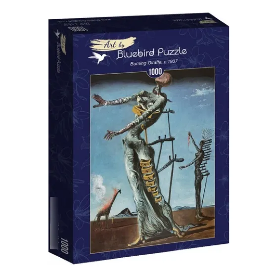 Bluebird Puzzle 1000 Pzs - Salvador Dalí - Burning Giraffe