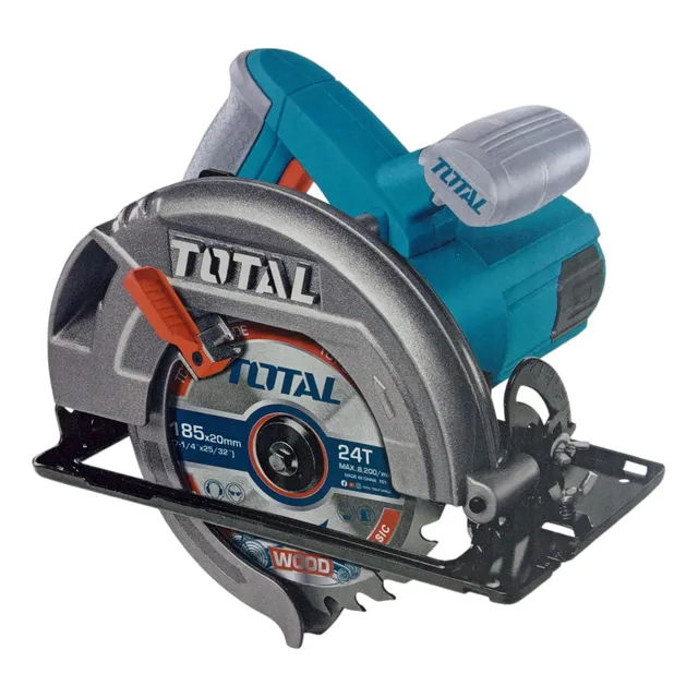 Sierra Circular Cortadora De Madera Total 1600w