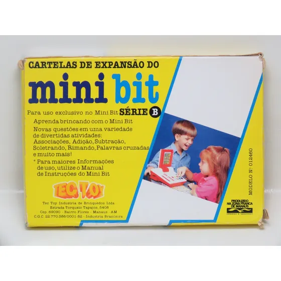 19 Cartelas De Expansão Série B P/ Mini Bit Tec Toy