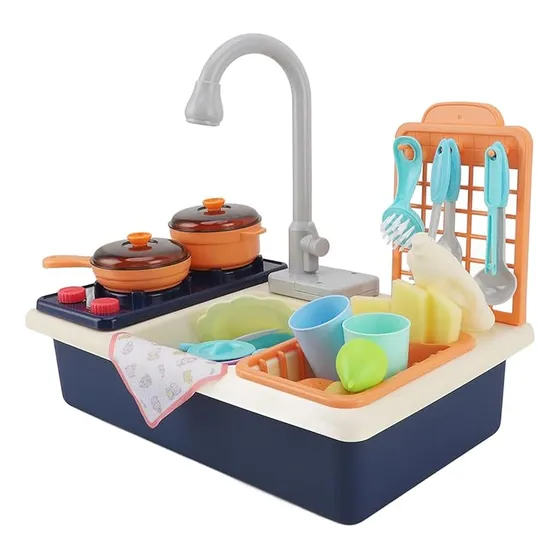 Fregadero De Juego Con Agua Corriente Juguete Para Niños