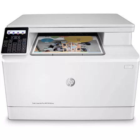 Impresora Multifuncion Hp Color Laserjet Pro Mfp M182nw Color Blanco