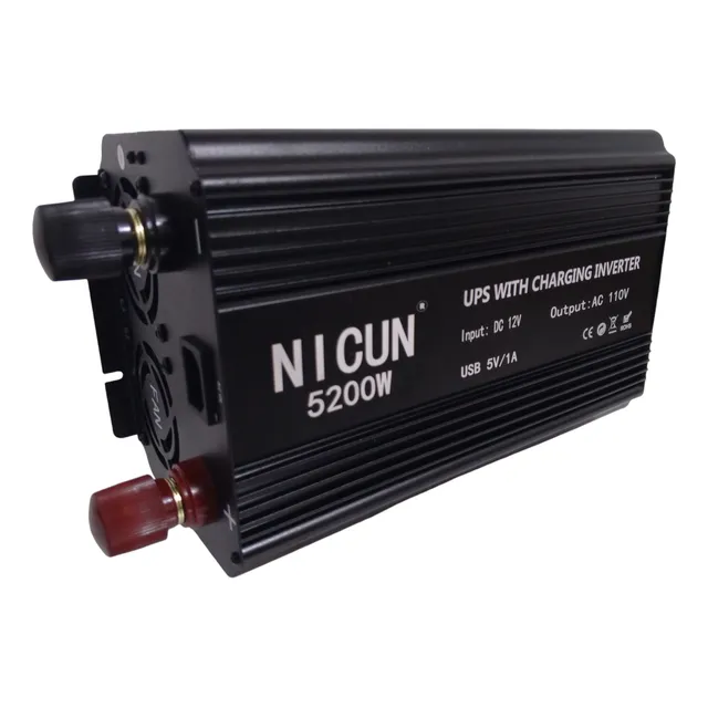 Convertidor Inversor De Corriente  Carga Bateria 5200 Watts