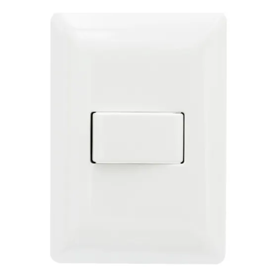 Interruptor Simple Pared Muro 250v 10a Philco Blanco Corriente nominal 10 A