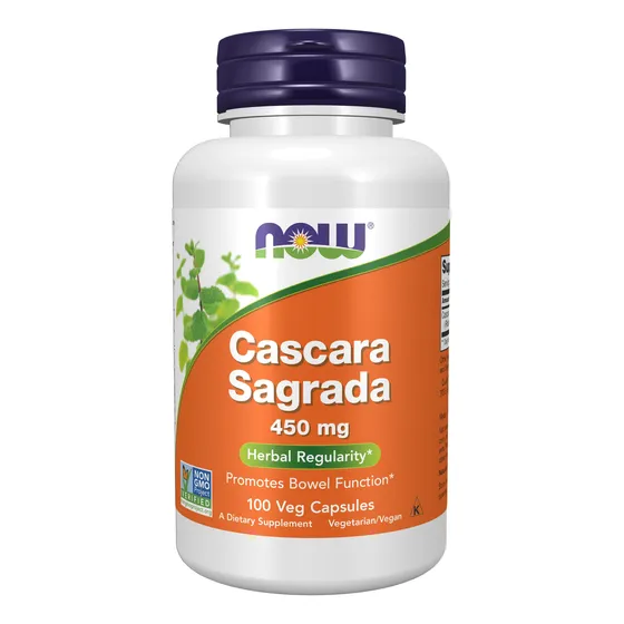 Cáscara Sagrada De Supplement Now Foods, 450 Mg, 100 Cápsula