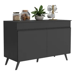 BalcĂŁo Cozinha Gabinete Pia 120cm Veneza MultimĂłveis V3738 Cor Preto BalcĂŁo Cozinha Gabinete Pia 120cm Veneza MultimĂłveis V3738 Cor Preto