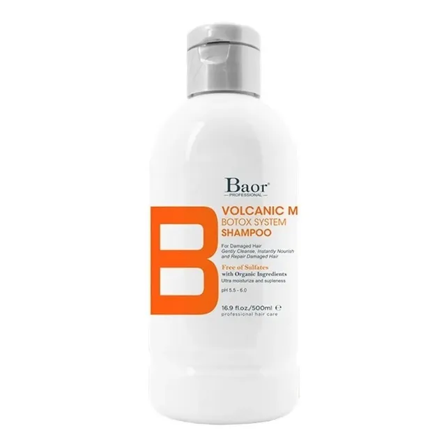 Shampoo Hidratante Post Botox Baor B Volcaninc Mud 500ml