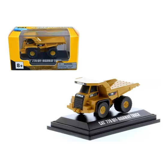 Camión Minero Cat 770 Miniatura Diecast Master Original