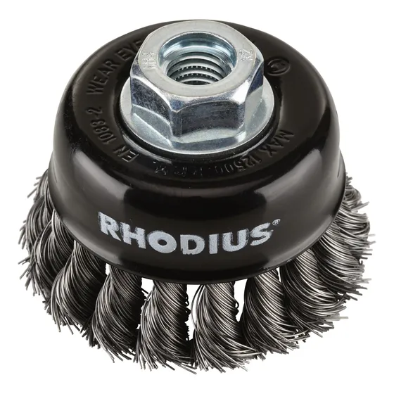 791071 Cepillo Copa Trenzado Stbz Rhodius Alemania Layva