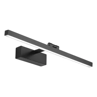 Luz De Espejo Led Baño 9w / Los 40cm 9w Luz Blanca Negra Luz De Espejo Led Baño 9w / Los 40cm 9w Luz Blanca Negra