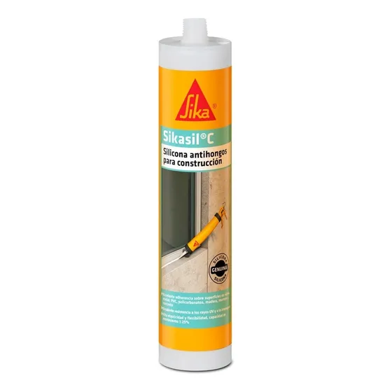 Sikasil C Sellador De Silicona Sika Transparente 280ml