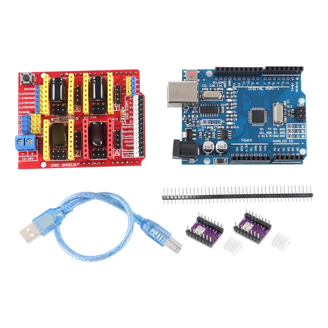 Kit De Accesorios Para Impresora 3d Drv8825 Stepper Motor Dr