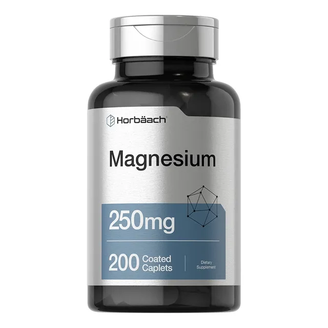 Magnesio 250mg 200 Tabletas Horbaach