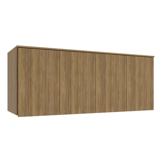 Armário Aéreo Modulado Ponte Queen Adapt N543 C/ 4 Portas No