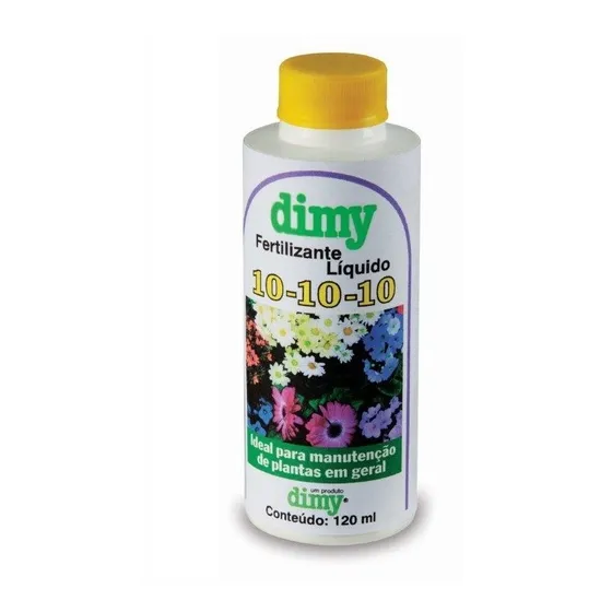 Fertilizante Npk 10-10-10 Liquido Concentrado Rende 12l Dimy