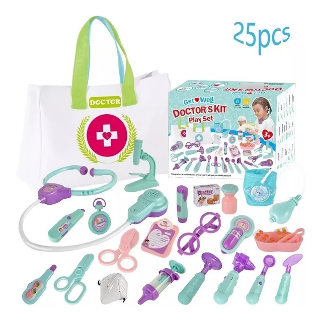 Set Juguetes Medico Doctor Niños Infantil Con Luz Y Sonido
