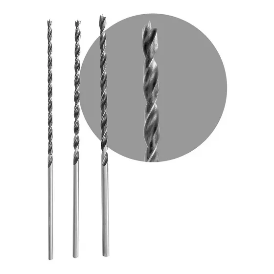Broca Madera Larga 3pcs 8 - 10 - 12mm X 30cm Carpinteria