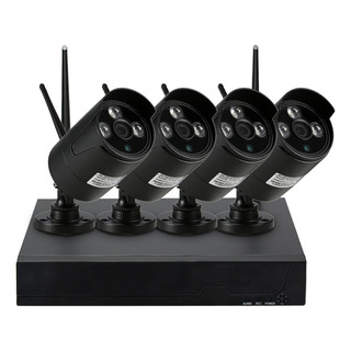 Kit De Cámaras Wifi De 4 Canales, 1080p, 1.0mp, 4 Uds. Kit De Cámaras Wifi De 4 Canales, 1080p, 1.0mp, 4 Uds.