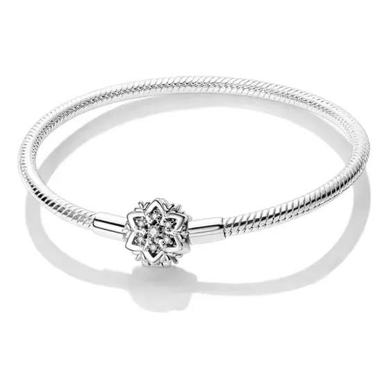 Pulsera Gielgy Nieve Charm Plata Pandor